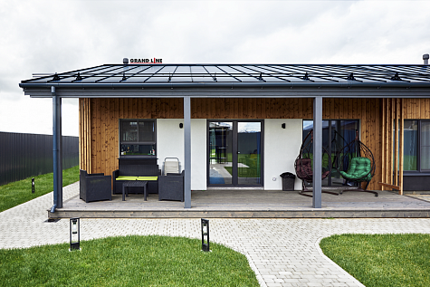 Купить Фальц двойной стоячий Grand Line, Satin 0.5, цвет RAL3009 оксидно-красный - изображение 2